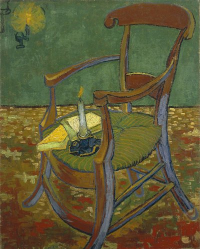 La sedia di Gauguin da Vincent van Gogh